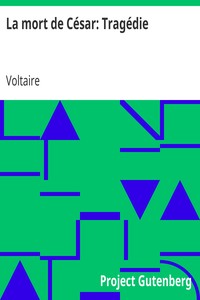 La mort de César: Tragédie