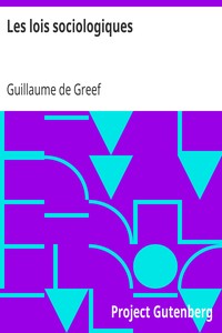 Les lois sociologiques