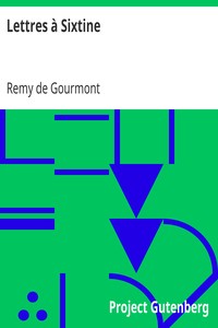 Lettres à Sixtine