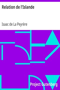 Relation de l'Islande
