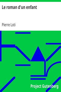 Le roman d'un enfant