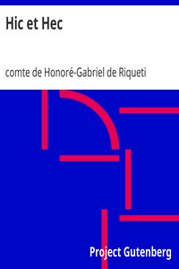 Hic et Hec