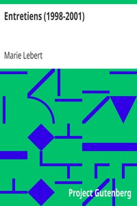 Entretiens (1998-2001)
