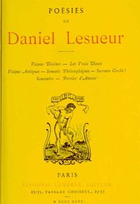 Poésies de Daniel Lesueur