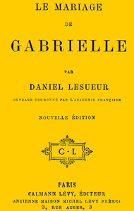 Le mariage de Gabrielle