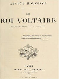 Le roi Voltaire