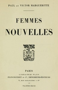 Femmes nouvelles