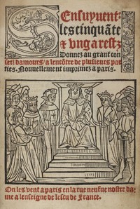 Les cinquante et ung arretz d'amours