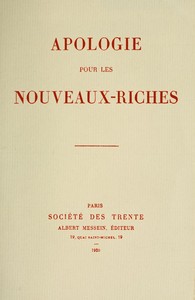 Apologie pour les nouveaux-riches