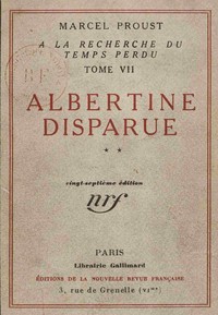 Albertine disparue Vol 2 (of 2): À la recherche du temps perdu, Tome 7