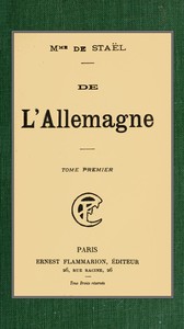 De l'Allemagne; t.1
