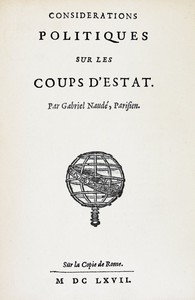 Considerations politiques sur les coups d'estat