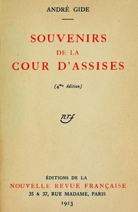 Souvenirs de la Cour d'Assises