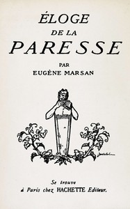 Éloge de la paresse