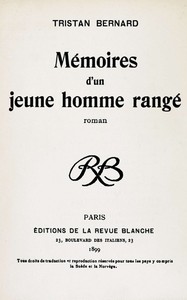 Mémoires d'un jeune homme rangé : $b roman