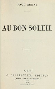 Au bon soleil