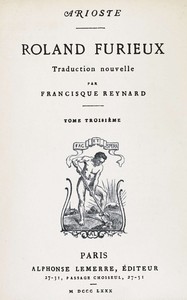 Roland Furieux, tome 3 : $b Traduction nouvelle par Francisque Reynard