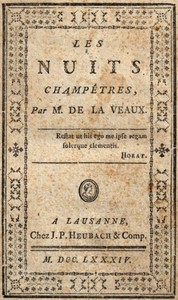 Les nuits champêtres
