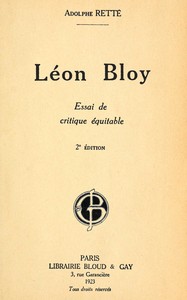 Léon Bloy : Essai de critique équitable