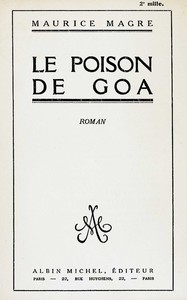 Le poison de Goa : roman