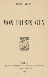 Mon cousin Guy