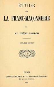 Étude sur la Franc-Maçonnerie