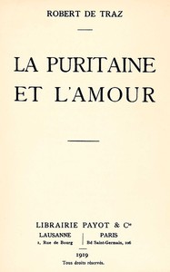 La puritaine et l'amour