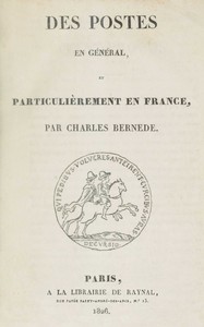 Des postes en général, et particulièrement en France