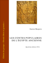 couverteur Les Contes populaires de l'egypte ancienne
