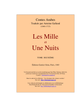 couverteur Les mille et une nuits - Tome 2