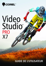 couverteur Corel Video Studio Pro X7 - Guide de l'utilisateur