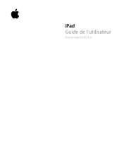 couverteur iPad - Guide de l'utilisateur