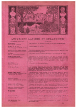 couverteur Locutions latines et etrangeres - Larousse pages roses