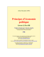 couverteur Principes d'economie politique - Tome 1a