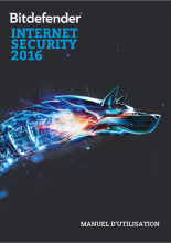 couverteur Bitdefender Internet Security 2016 - Manuel d'utilisation
