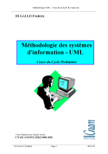 couverteur Methodologie des systemes d'info: UML