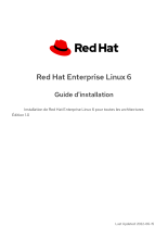 couverteur Red Hat Enterprise Linux 6 - Guide d'installation