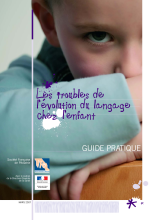 couverteur Les troubles de l'evolution du langage chez l'enfant