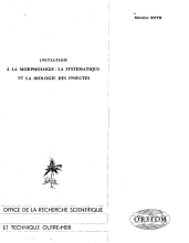 couverteur Morphologie, systematique et biologie des insectes