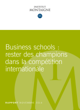 couverteur Business schools : rester des champions dans la competition internationale