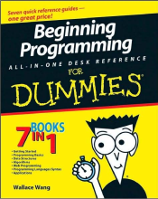 couverteur Beginning Programming All-In-One Desk Reference For Dummies