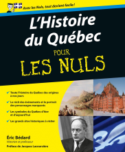 couverteur L'Histoire du Québec pour les Nuls