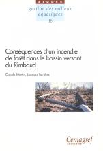 couverteur Conséquences d'un incendie de forêt dans le bassin versant du Rimbaud