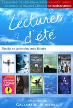 couverteur EXTRAITS - 10 romans Gallimard Jeunesse