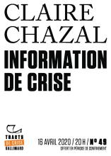 couverteur Tracts de Crise (N°49) - Information de crise