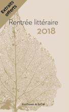 couverteur Rentrée littéraire Presses de la Cité 2018 extraits