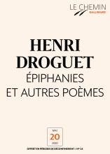 couverteur Le Chemin (N°24) - Épiphanies et autres poèmes