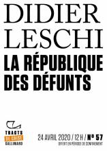 couverteur Tracts de Crise (N°57) - La République des défunts