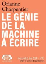 couverteur La Biblimobile (N°13) - Le Génie de la machine à écrire