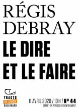 couverteur Tracts de Crise (N°44) - Le Dire et le faire